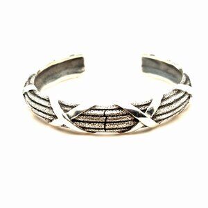 Sterling Silver Mignon Faget Cuff (Cracked)